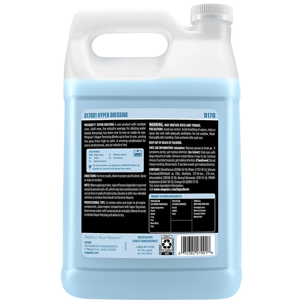 Meguiar's Hyper Dressing - 1 Gallon