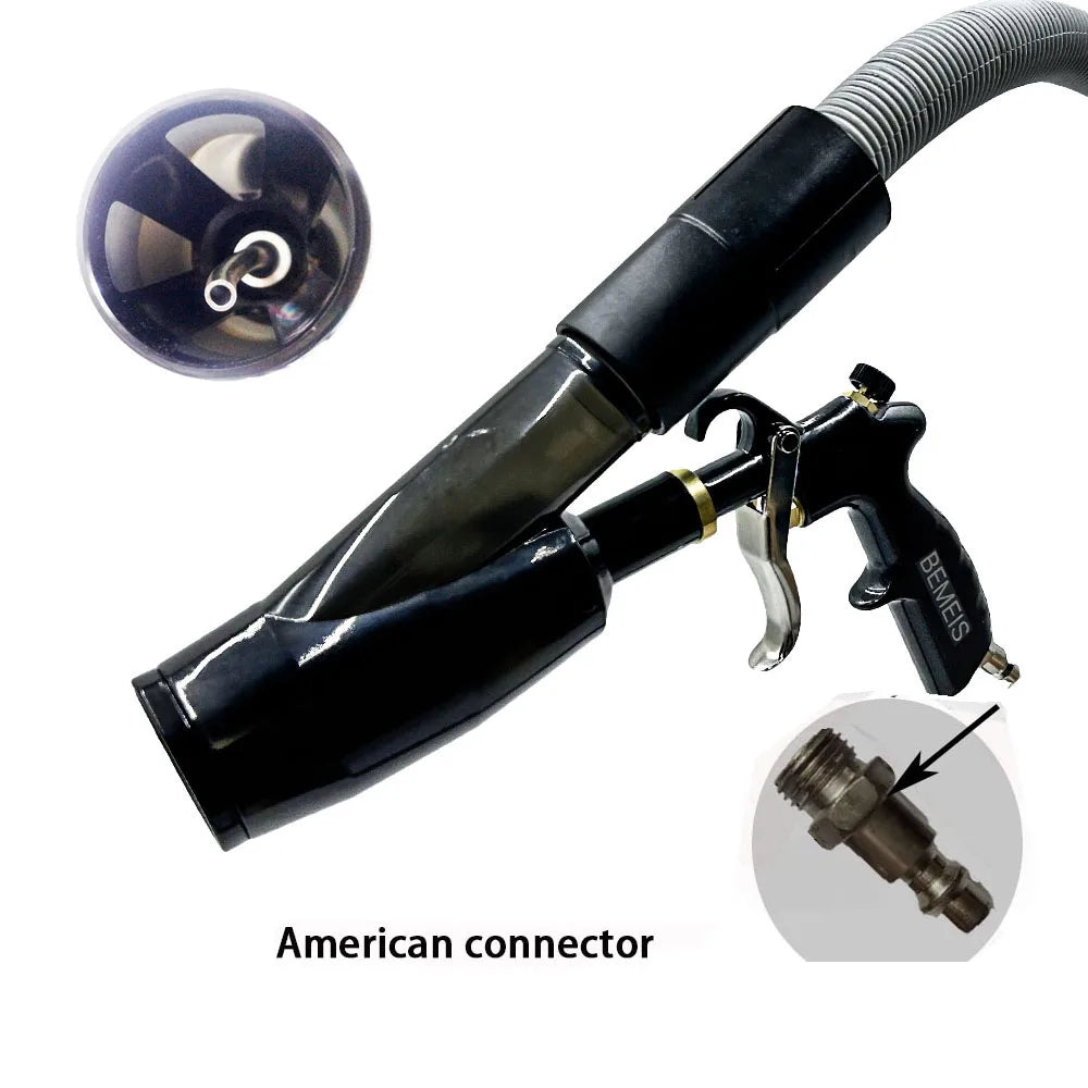 Car Interior Detailing Air Blow Tornador Gun & Vacuum Gun | Cleaning Tornado Gun
